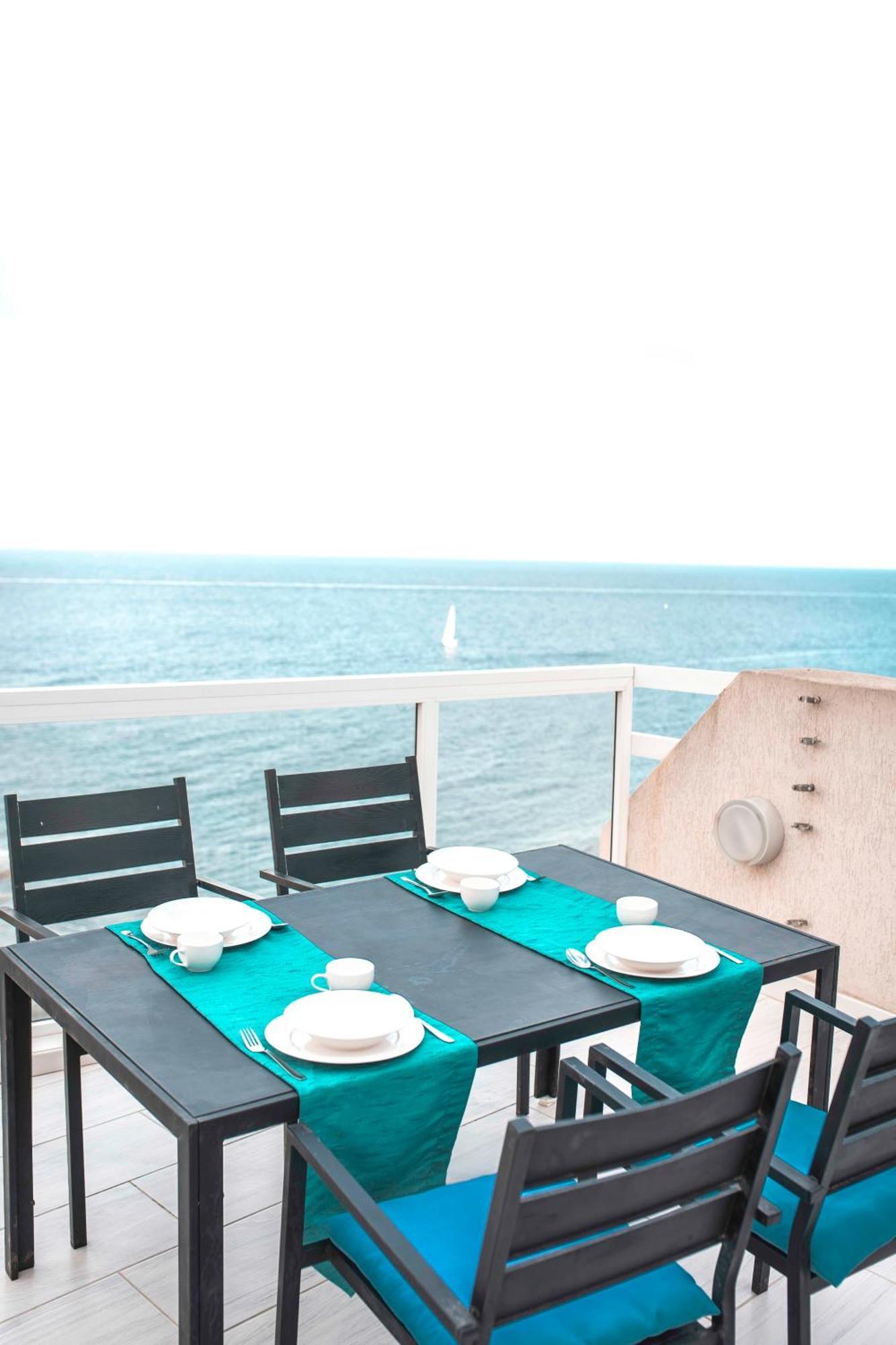 דירות Oceanfront 3Br Penthouse Luxury & Views In סליאמה מראה חיצוני תמונה